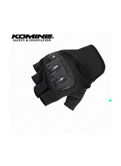 Buy Half Gloves Safety For Motorcycles Size L in Saudi Arabia