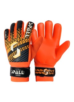 Buy Goal Keper Gloves Strong Grip Protection To Prevent Injuries For Football Soccer Training Ideal For Men And Women in UAE