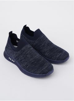 Buy Cobblerz Men's Slip-on Low Top Sneakers BLUE in Saudi Arabia