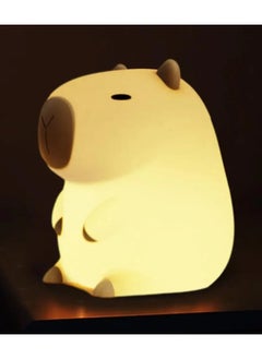 Buy Cute Cartoon Capybara Silicone Night Light in Saudi Arabia