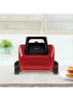 Buy Future Plus Bio Diamond Antibacterial Red Grill And Toaster 153.03.06.6205 in UAE