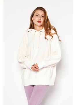 Buy Women Sportswear Fit Long Sleeve Outdoor Sweatshirts, Light Pink in Saudi Arabia