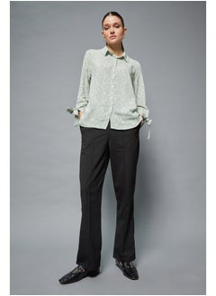 اشتري Woman Straight Fit Woven Trousers في مصر