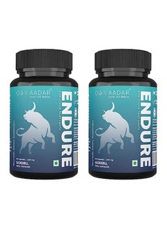 Buy Endure Capsules Improves Energy And Immunity 60 Capsules Pack Of 2 in UAE