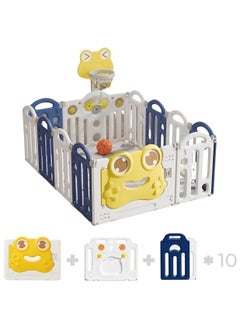 Buy Wide useful Baby Playpen, Versatile playpen for babies & toddlers Stylish Baby Playpen Fence (120 * 120cm) in UAE