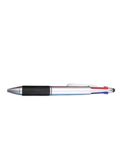 اشتري Keendex kx 2909 multifunction pen with 4 color ballpoint pen and stylus for touch screen - silver في مصر