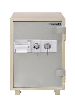 Buy SD680K Bumil Safe Anti-Burglar Fireproof Safe Box with a Lockable Drawer & an Adjustable Shelf,and Dual Key Locks  (67.5 X45.2 X48CM 94Kgs) - Made in Korea in Egypt