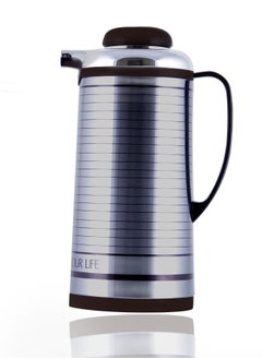 Buy 1.6LTR Vacuum Insulated Flask For Keeping Hot Cold Long Hour Heat Cold Retention, Double Walled Glass Vacuum, Ideal for Social Events in Saudi Arabia