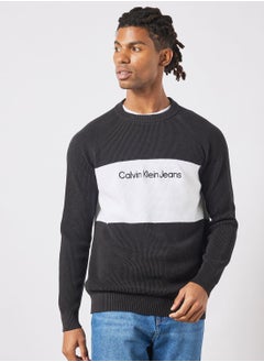 Buy Colour Block Logo Sweatshirt in UAE