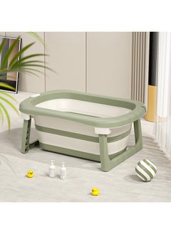 Buy Portable Foldable Baby Bathtub Bath Bucket Eco-Friendly Bathing Tub for Shower Stall Efficient Maintenance of Temperature in Saudi Arabia