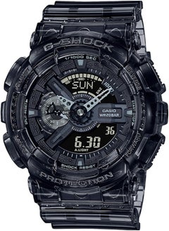 Buy Casio Men's Analogue Digital Quartz Watch with Plastic Strap GA-110SKE-8A in Saudi Arabia