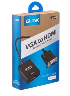 Buy GLINK Vga to HDMI Adapter with Audio in Egypt