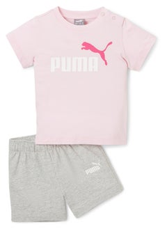 Buy Infant Baby Minicats T-Shirt and Shorts Set in UAE