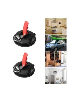 اشتري 2 Pack Multifunctional Suction Cup, Powerful Sucker Cup Securing S Hook Anchor Heavy Duty Car Tensioner for Camping Mount Tents Luggage Tarps في الامارات