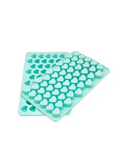 Buy Premium Silicone Chocolate Molds – chocolate moulds for baking or freezing, non-stick candy molds, mini trays for cake decorating, dessert making, jello, BPA – Free, tiny hearts silicone molds in UAE