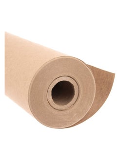 اشتري Kraft Wrapping Paper Roll (75cm*30meter) Biodegradable Recycled Material ,Natural Wrapping Paper, في الامارات