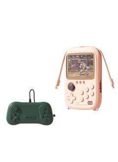 اشتري DY-19 Portable Retro Handheld Game Console, 6000mAh Capacity, 3.2-Inch Soft Light Colour Screen, Built-in 10000+ Game (Pink) في السعودية