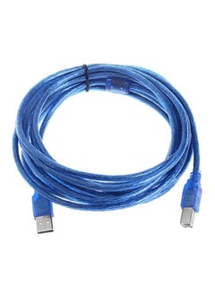 Buy USB 2.0 A To B Male Adapter For Printer Scanner Blue in Saudi Arabia