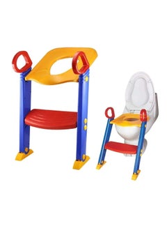 Buy Baby Ladder Toilet Ladder Chair Toilet Trainer Potty Toilet Seat Step up toddler Toilet Training Step Stool for Girls and Boys in UAE