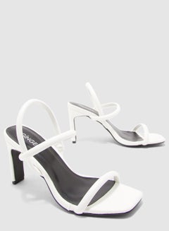 Buy Mid Heel Barely There Sandal in UAE