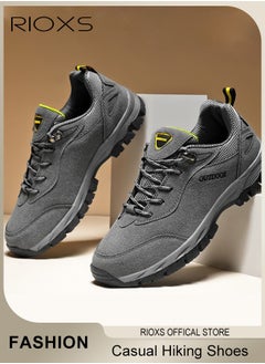 Buy Men's Casual Hiking Shoes Outdoor Travel Sports Shoes Breathable Trekking Fitness Walking Jogging Shoes in Saudi Arabia