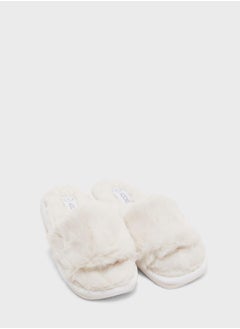 Buy Fur Slide Slipper in UAE