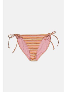 اشتري Women 1 Pc Stripe Bikini Bottom, Multi Stripe في السعودية