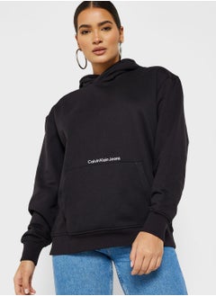 Buy Logo Detail Hoodie in UAE