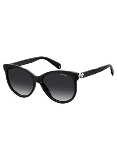 Buy Polarized Round Eyewear Sunglasses PLD 4079/S/X    BLACK 57 in Saudi Arabia