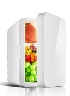Buy COOLBABY 8L Mini Refrigerator Small Car Home Fridge Portable Dual-Use Travel Freezer in UAE