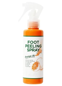 اشتري Foot Peeling Spray Natural Orange Essence, Pedicure Hands Dead Skin, Exfoliating Foot Moisturizing Hydrating Nourish Peel off Spray, Remove Dead Skin and Calluses on Feet في الامارات