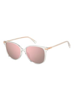 اشتري Women's Polarized Square Shape Metal Sunglasses Pld 4170/G/S/X Grey 50 - Lens Size: 49.6 Mm - Gold Copp في الامارات