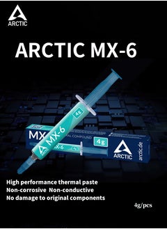 Buy MX-6 Thermal Conductive Silicone Grease Computer CPU Graphics Card High Thermal Conductivity Heat Dissipation Silicone Grease in Saudi Arabia