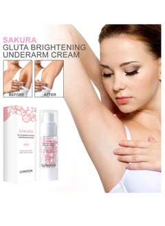 اشتري Sakura Underarm Whitening Cream, Sakura Gluta Brightening Booster Cream, Sakura Pearl Capsule, Brightening Booster Sakura Pearl Capsules, Sakura Gluta Brightening Underarm Cream (1pcs) في السعودية