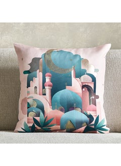 Buy Silky Sheen Ihsan Digital Printed Cushion Cover 45 x 45 cm in Saudi Arabia