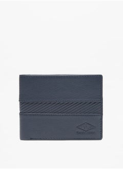 اشتري Men Textured Bi-Fold Leather Wallet في السعودية