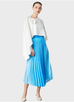 Buy Plisse High Waist Skirt in UAE