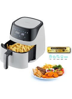 Buy Plastic Air Fryer: Touch-Controlled, 1500W , 5L,  LED Display, Preset Programs, Healthy Cooking, Effortless Operation. in UAE