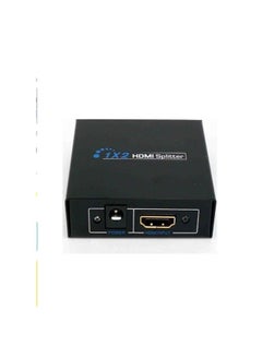 Buy 3D HDMI Splitter 1X2 Split One HDMI Input To 2 HDMI Output Black in Egypt