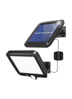 Buy Solar Light Outdoor 56 LED Wall Light Solar Security Flood Lights Motion Sensor Bright Solar Powered Porch Lights IP65 Waterproof 120° Sensor Angle for Patio Barn Garden Pathway Yard Lawn in UAE