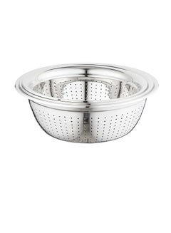 Buy Stainless Steel Round Strainer Set, 3 Pieces, 28 x 30 x 32 cm in Egypt