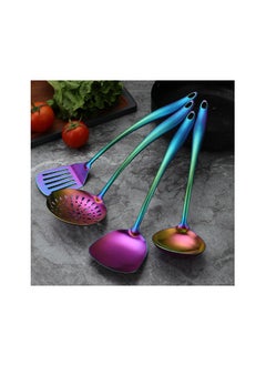 اشتري New Stainless Steel Spatula Four Piece Set في السعودية