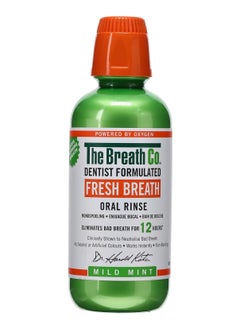 Buy The Breath Co by Therabreath Oral Mouthwash Mild Mint , 500 ml in UAE