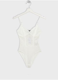 Buy Lace Detail Bodysuit in UAE