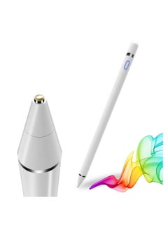 اشتري Capacitive Digital Stylus Pen iPad Air 5 White White في الامارات