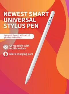 اشتري قلم إلكتروني قابل للشحن مع مؤشر مستوى البطارية ، شحن سريع USB-C ، توافق واسع وبطارية طويلة الأمد لأجهزة الشاشات الممسحة في السعودية