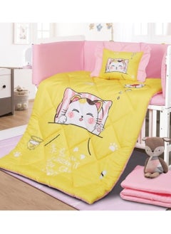 Buy 5-Piece Baby Crib Bedding Set in Saudi Arabia