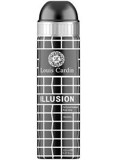 Buy Louis Cardin Illusion Deo Spray 200ml in UAE