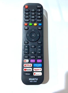 Buy Hisense Smart TV Remote Control Black in Saudi Arabia