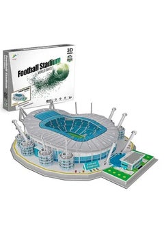 Buy 117-Piece 3D Jigsaw Puzzle Manchester City Football Field 30 * 22.5 * 4 cm in Saudi Arabia